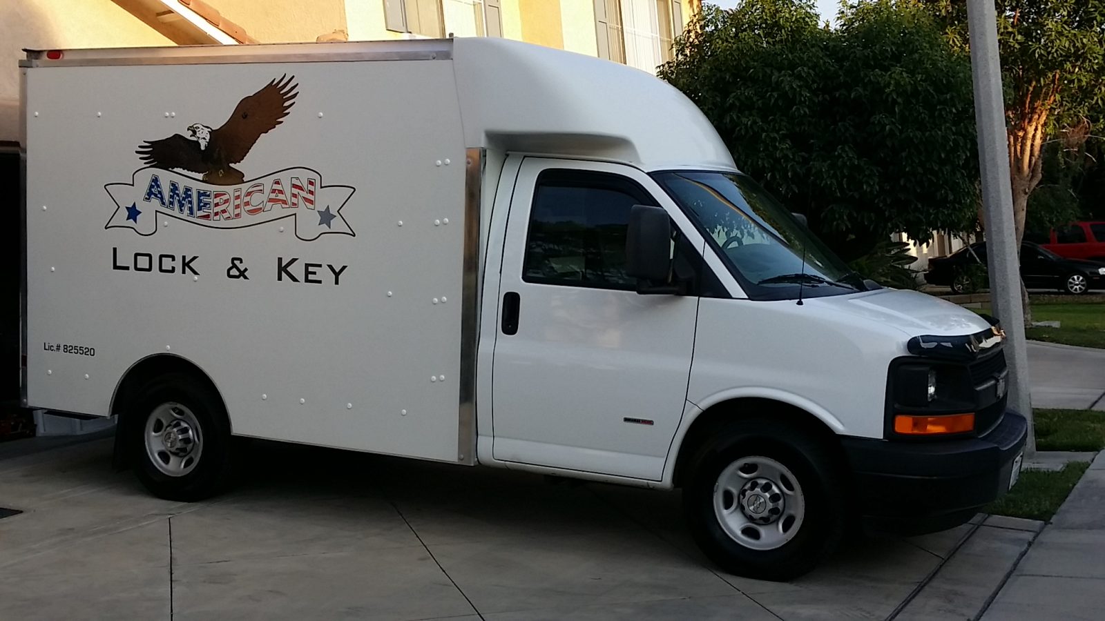 American Lock & Key Mobile Locksmith Van